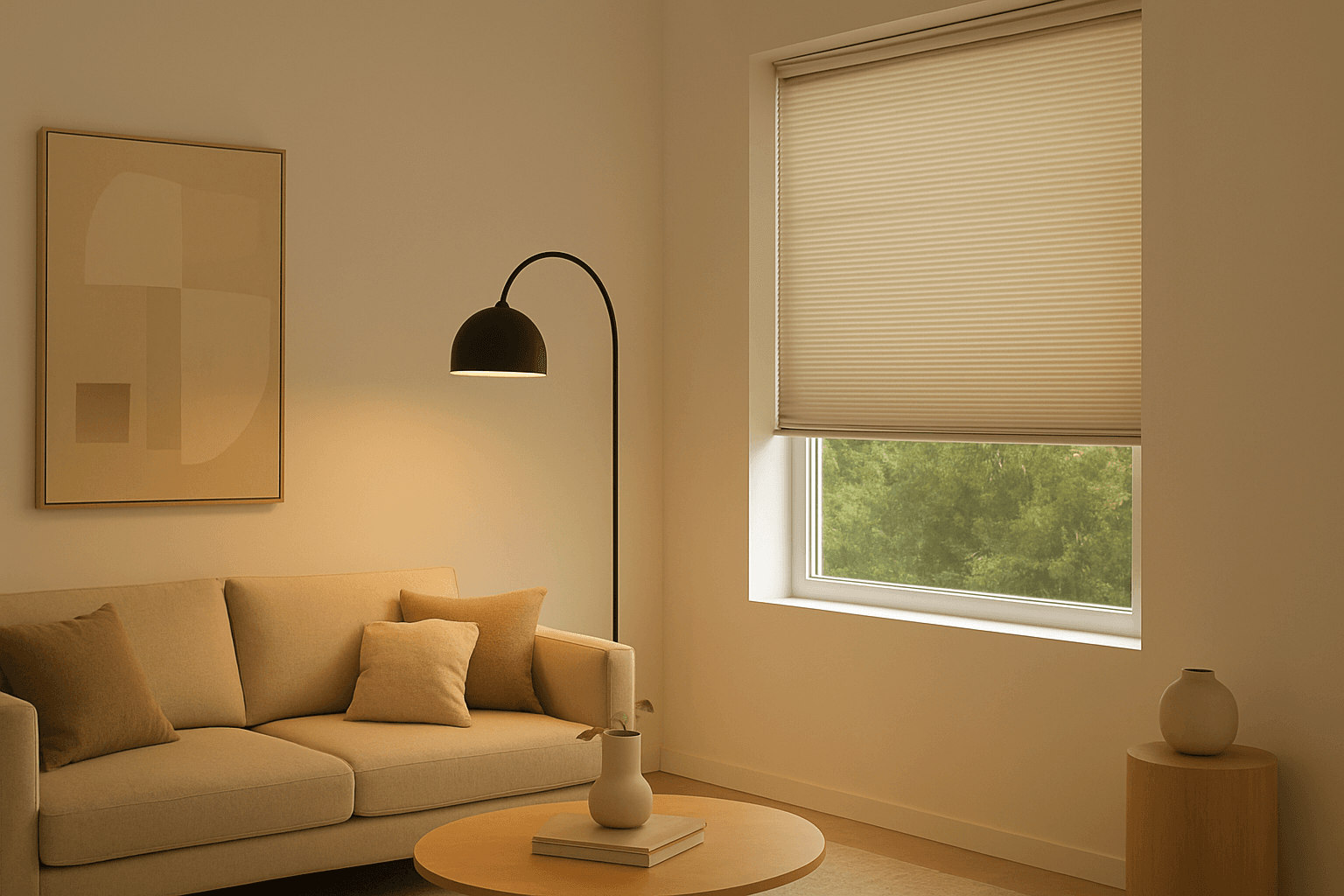Image of smart lighting and shades